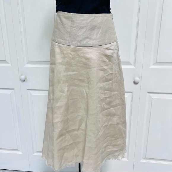 2 Piece Women’s Linen Jacket and Skirt TOTO N KO Size 6 - Picture 14 of 16